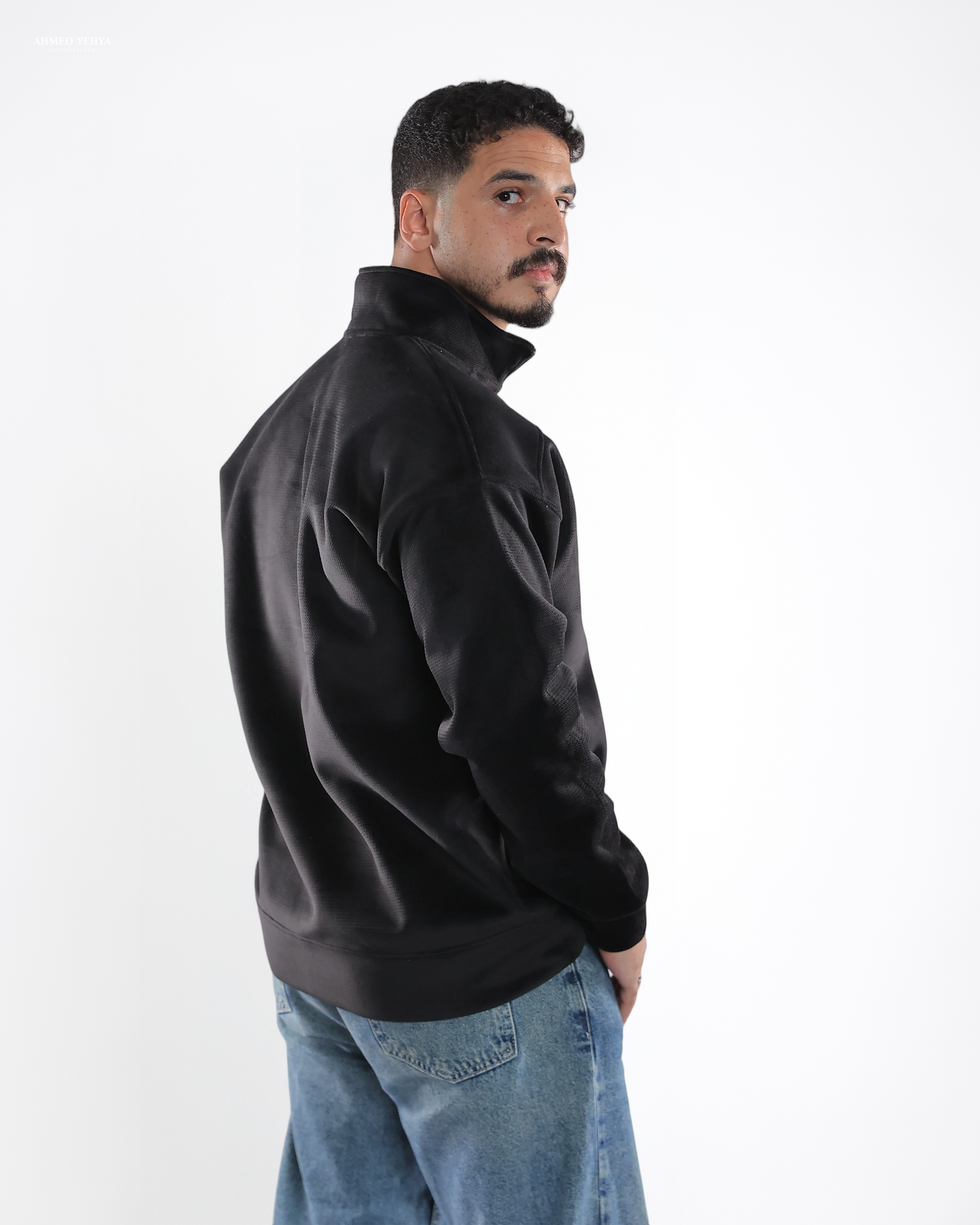 Black Quarter Zip