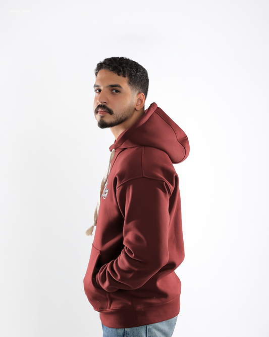Burgundy Hoodie