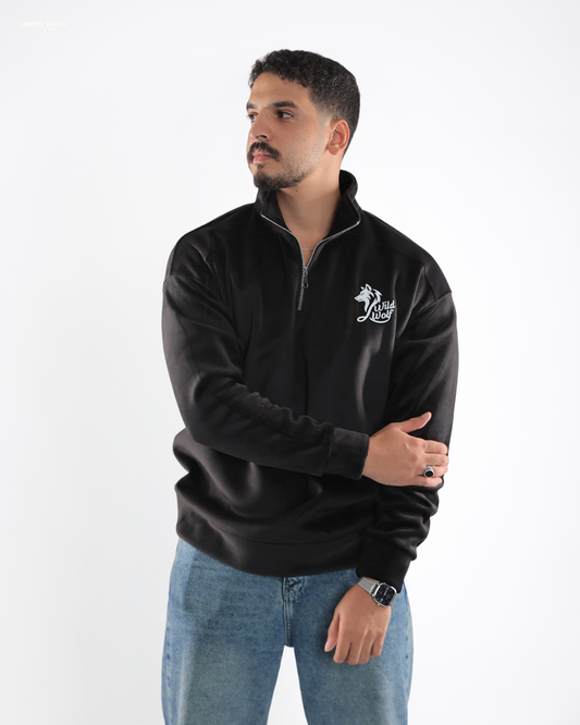 Black Quarter Zip